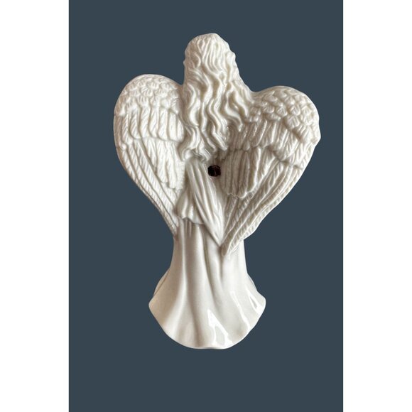 Lenox Angel Figurine Ivory Porcelain Nativity Musician 7 Inch - Picture 3 of 6